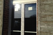 Fenêtre PVC cintrée en dépose totale avec imposte en faux ouvrant